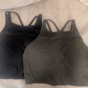 Bundle of Lululemon like a cloud longline bra